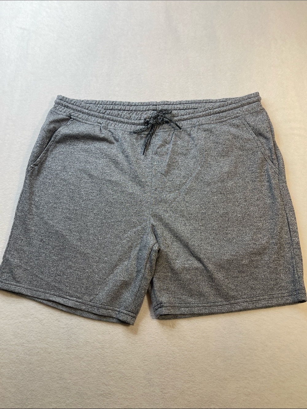 Brooklyn Cloth Gray Athletic Drawstring Shorts SIZE XL MENS